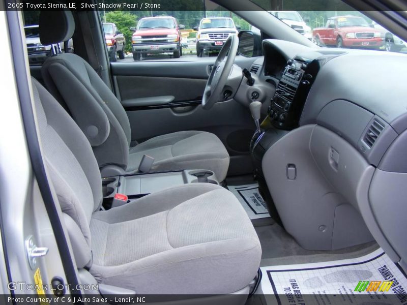 Silver Shadow Pearl / Stone 2005 Toyota Sienna LE