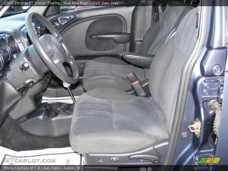 Steel Blue Pearl / Dark Slate Gray 2003 Chrysler PT Cruiser Touring