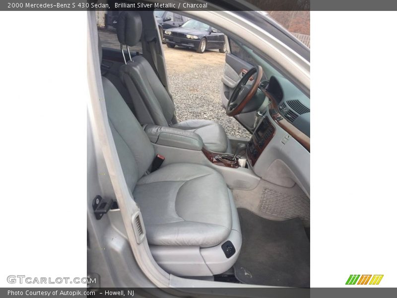 Brilliant Silver Metallic / Charcoal 2000 Mercedes-Benz S 430 Sedan