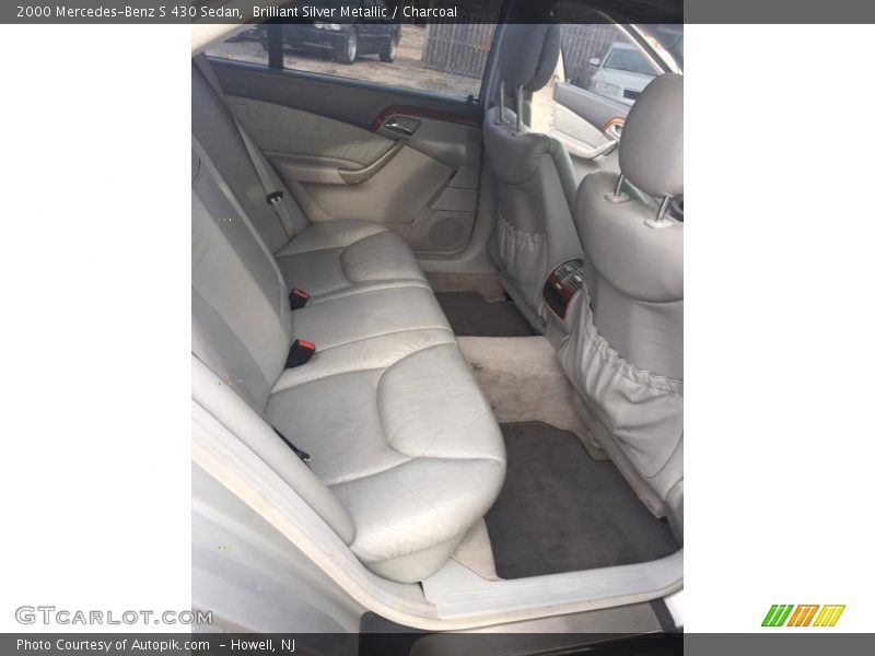 Brilliant Silver Metallic / Charcoal 2000 Mercedes-Benz S 430 Sedan