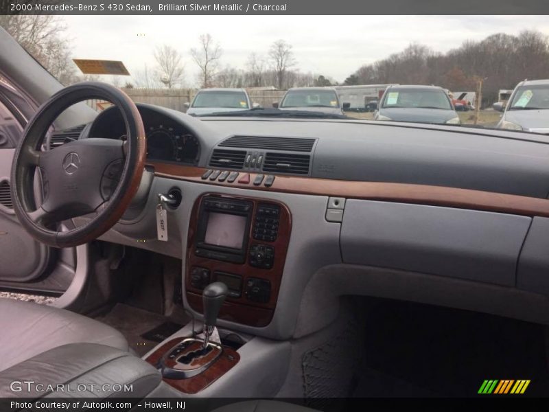Brilliant Silver Metallic / Charcoal 2000 Mercedes-Benz S 430 Sedan