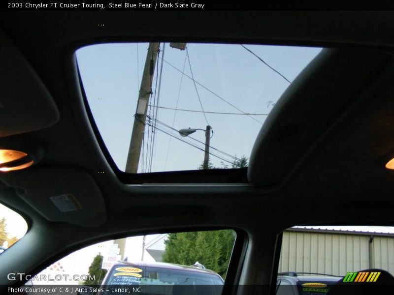 Steel Blue Pearl / Dark Slate Gray 2003 Chrysler PT Cruiser Touring