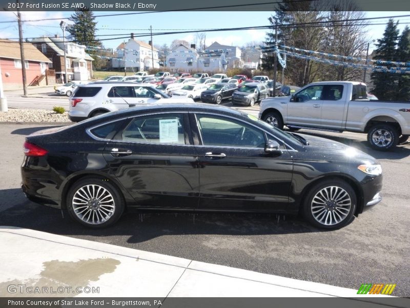 Shadow Black / Ebony 2017 Ford Fusion SE AWD