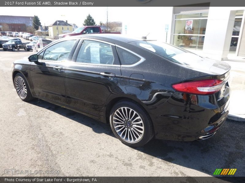 Shadow Black / Ebony 2017 Ford Fusion SE AWD