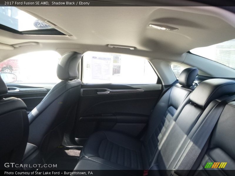 Shadow Black / Ebony 2017 Ford Fusion SE AWD