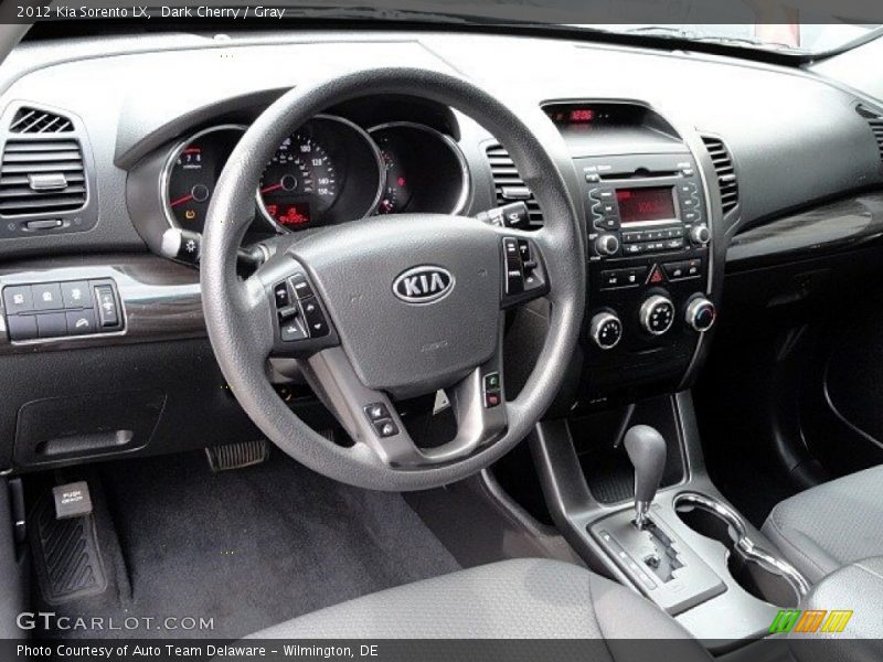 Dark Cherry / Gray 2012 Kia Sorento LX