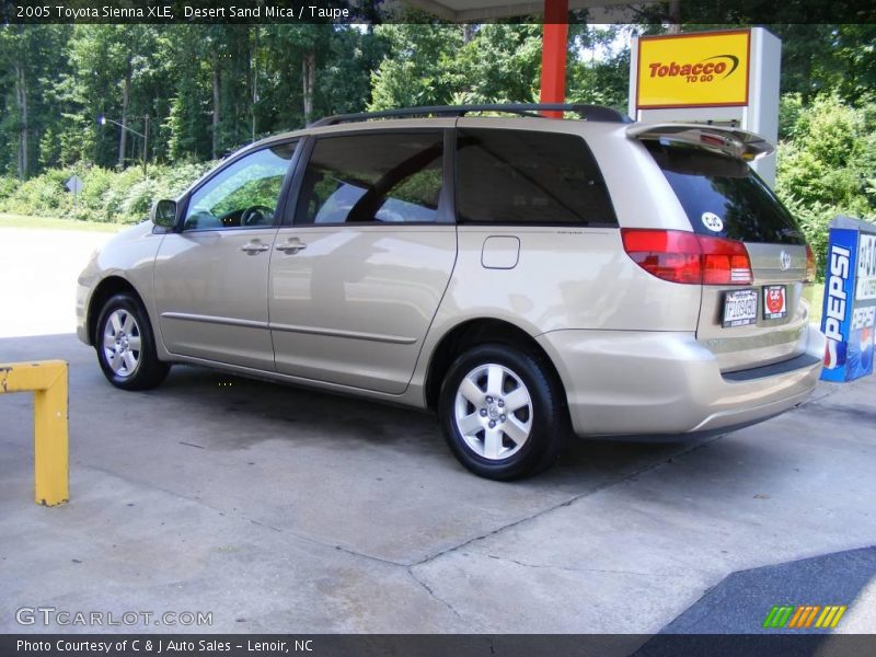 Desert Sand Mica / Taupe 2005 Toyota Sienna XLE