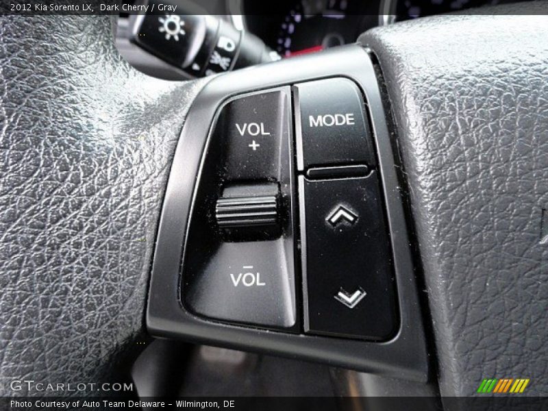 Dark Cherry / Gray 2012 Kia Sorento LX