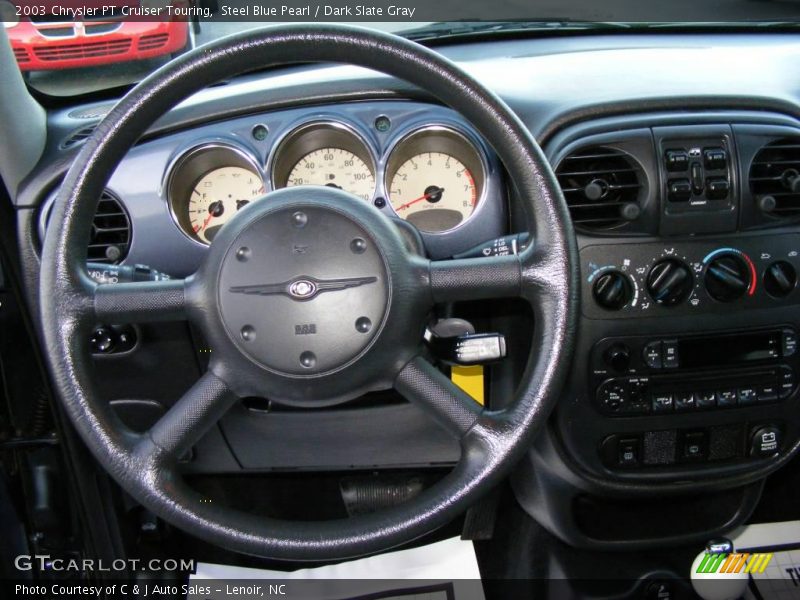 Steel Blue Pearl / Dark Slate Gray 2003 Chrysler PT Cruiser Touring