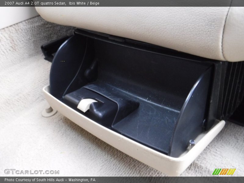Ibis White / Beige 2007 Audi A4 2.0T quattro Sedan