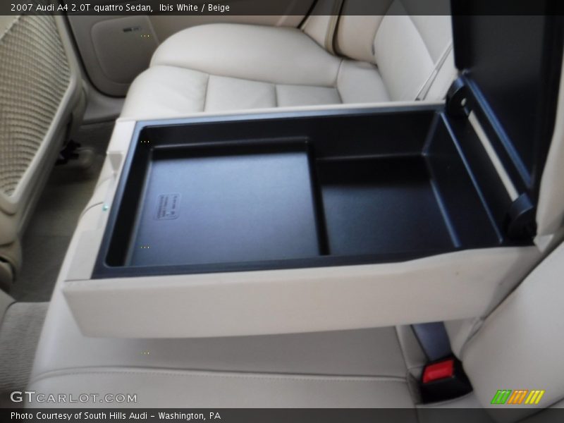 Ibis White / Beige 2007 Audi A4 2.0T quattro Sedan