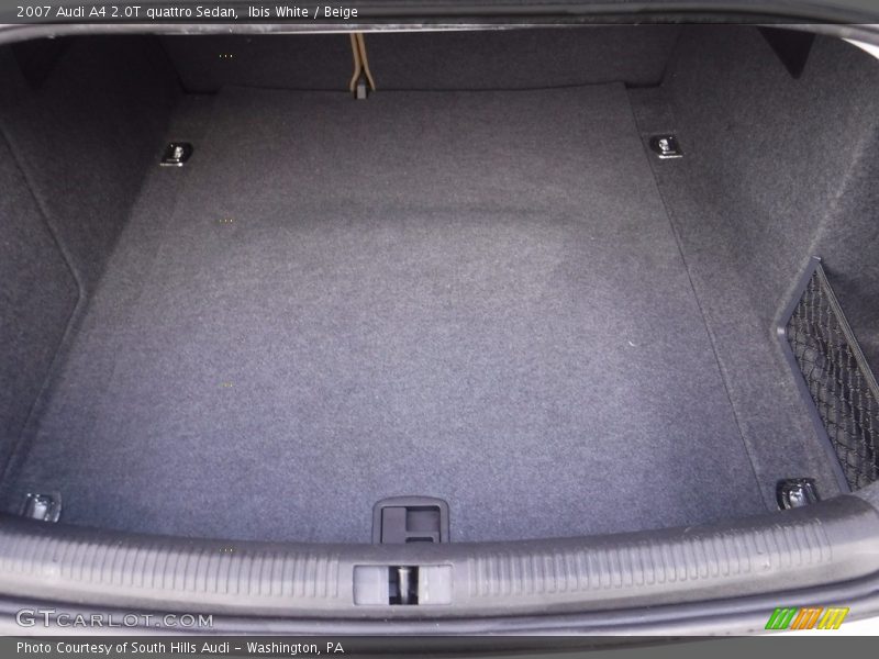 Ibis White / Beige 2007 Audi A4 2.0T quattro Sedan