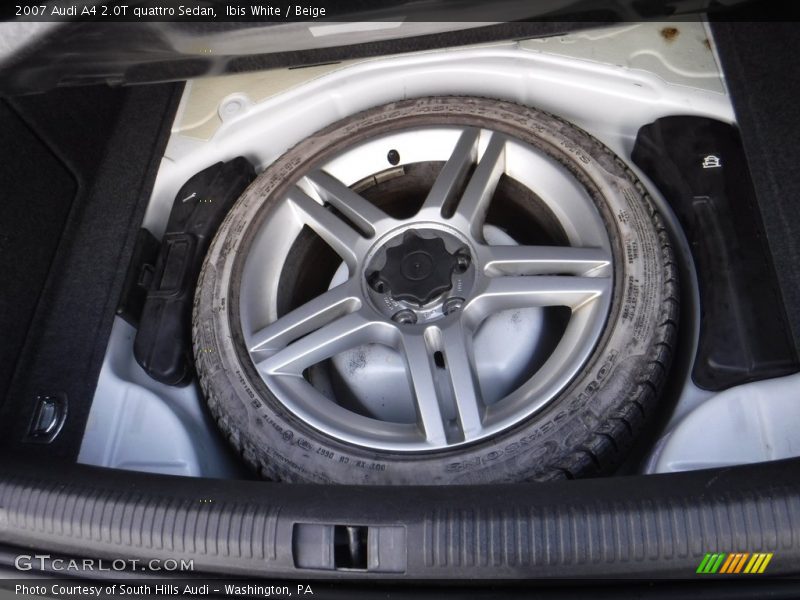 Ibis White / Beige 2007 Audi A4 2.0T quattro Sedan