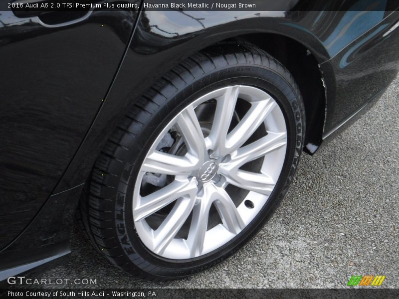 Havanna Black Metallic / Nougat Brown 2016 Audi A6 2.0 TFSI Premium Plus quattro