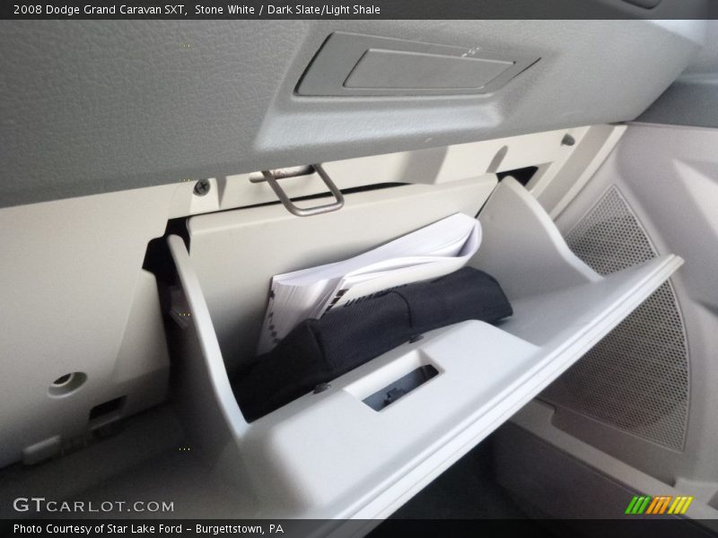 Stone White / Dark Slate/Light Shale 2008 Dodge Grand Caravan SXT
