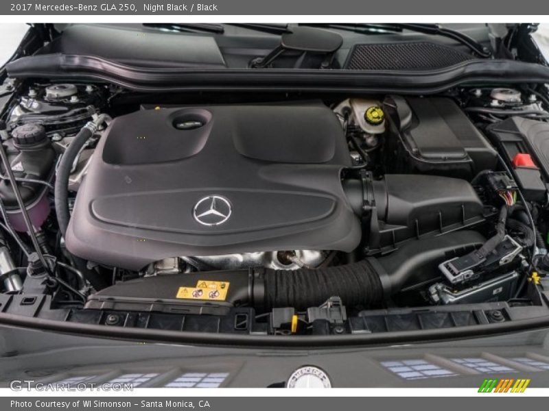 Night Black / Black 2017 Mercedes-Benz GLA 250