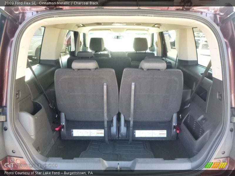 Cinnamon Metallic / Charcoal Black 2009 Ford Flex SE