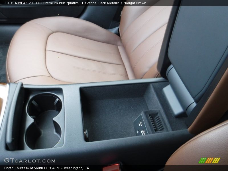 Havanna Black Metallic / Nougat Brown 2016 Audi A6 2.0 TFSI Premium Plus quattro