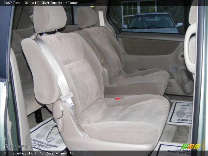 Silver Pine Mica / Taupe 2007 Toyota Sienna LE