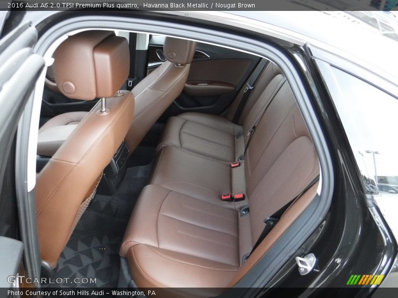 Havanna Black Metallic / Nougat Brown 2016 Audi A6 2.0 TFSI Premium Plus quattro