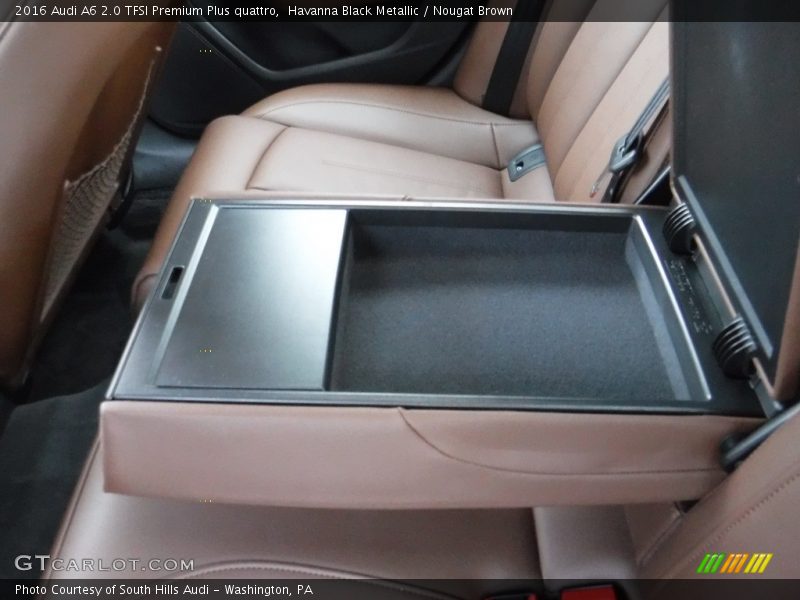 Havanna Black Metallic / Nougat Brown 2016 Audi A6 2.0 TFSI Premium Plus quattro