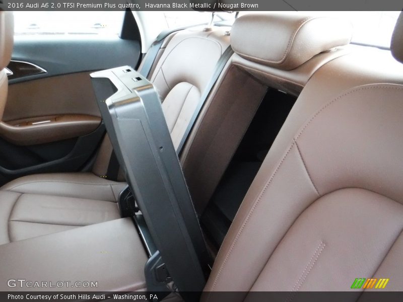 Havanna Black Metallic / Nougat Brown 2016 Audi A6 2.0 TFSI Premium Plus quattro
