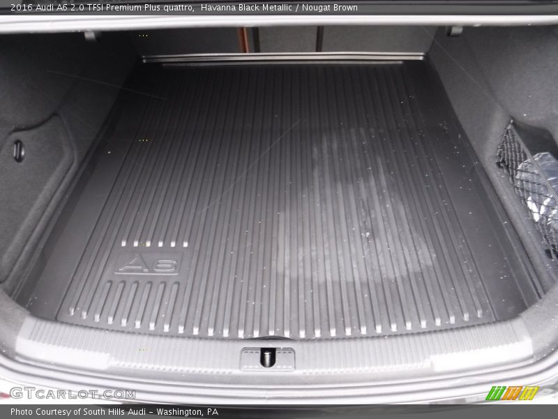 Havanna Black Metallic / Nougat Brown 2016 Audi A6 2.0 TFSI Premium Plus quattro