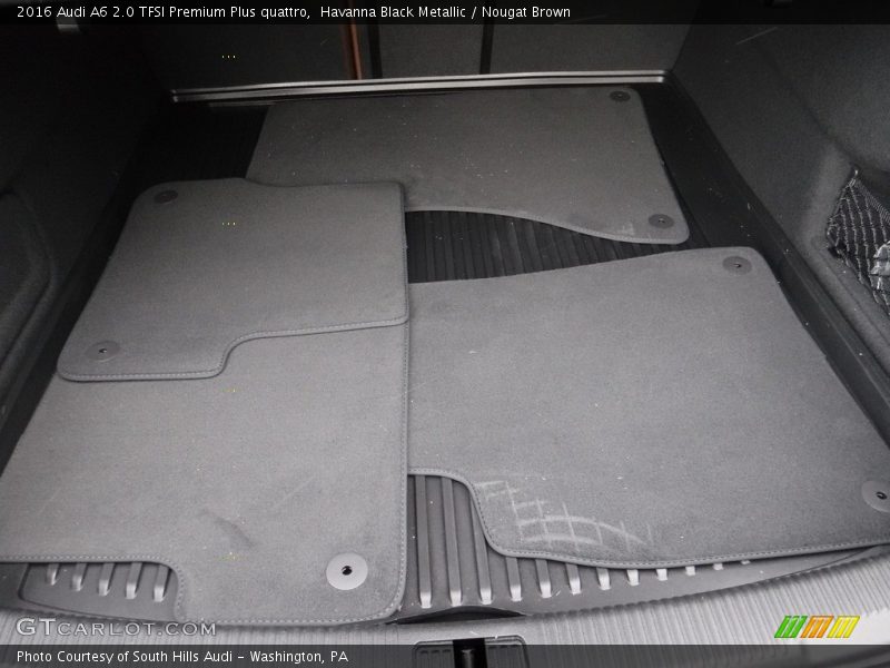 Havanna Black Metallic / Nougat Brown 2016 Audi A6 2.0 TFSI Premium Plus quattro
