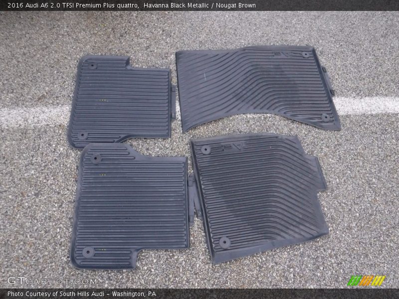 Havanna Black Metallic / Nougat Brown 2016 Audi A6 2.0 TFSI Premium Plus quattro