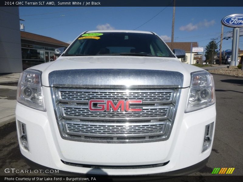 Summit White / Jet Black 2014 GMC Terrain SLT AWD