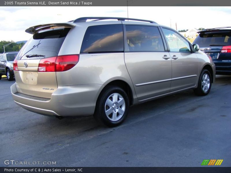 Desert Sand Mica / Taupe 2005 Toyota Sienna XLE