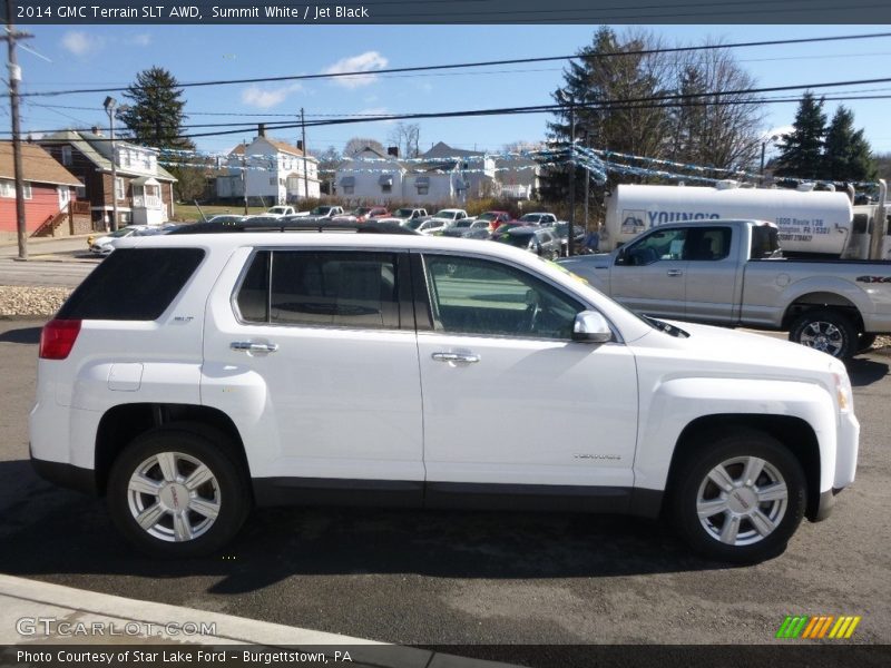 Summit White / Jet Black 2014 GMC Terrain SLT AWD