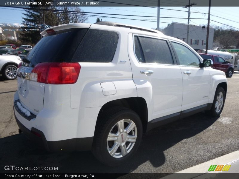 Summit White / Jet Black 2014 GMC Terrain SLT AWD