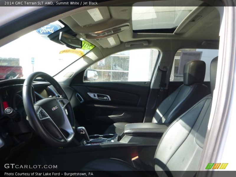 Summit White / Jet Black 2014 GMC Terrain SLT AWD