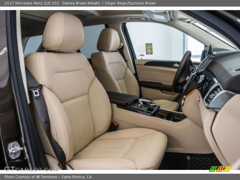 Dakota Brown Metallic / Ginger Beige/Espresso Brown 2017 Mercedes-Benz GLE 350