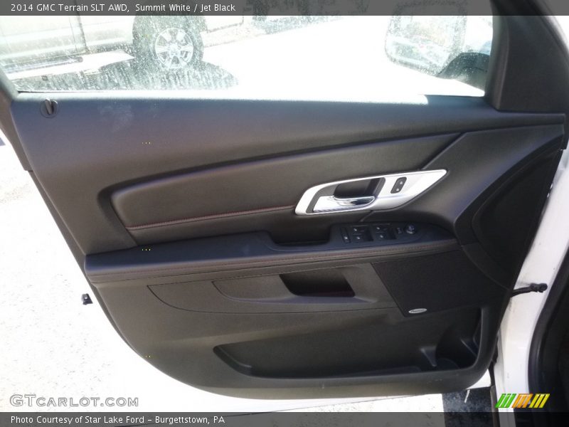Summit White / Jet Black 2014 GMC Terrain SLT AWD