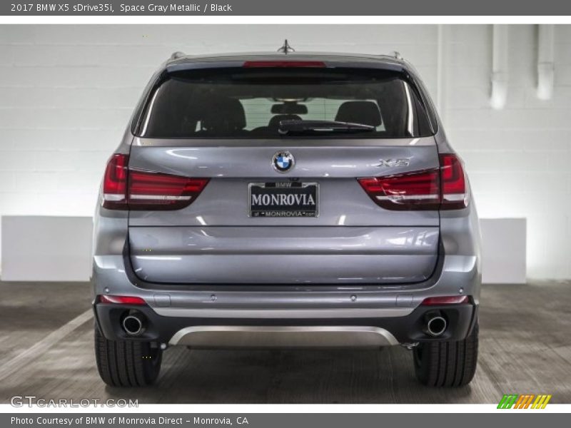 Space Gray Metallic / Black 2017 BMW X5 sDrive35i