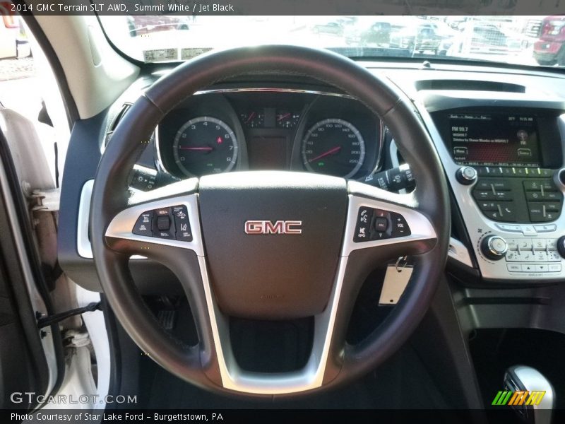 Summit White / Jet Black 2014 GMC Terrain SLT AWD