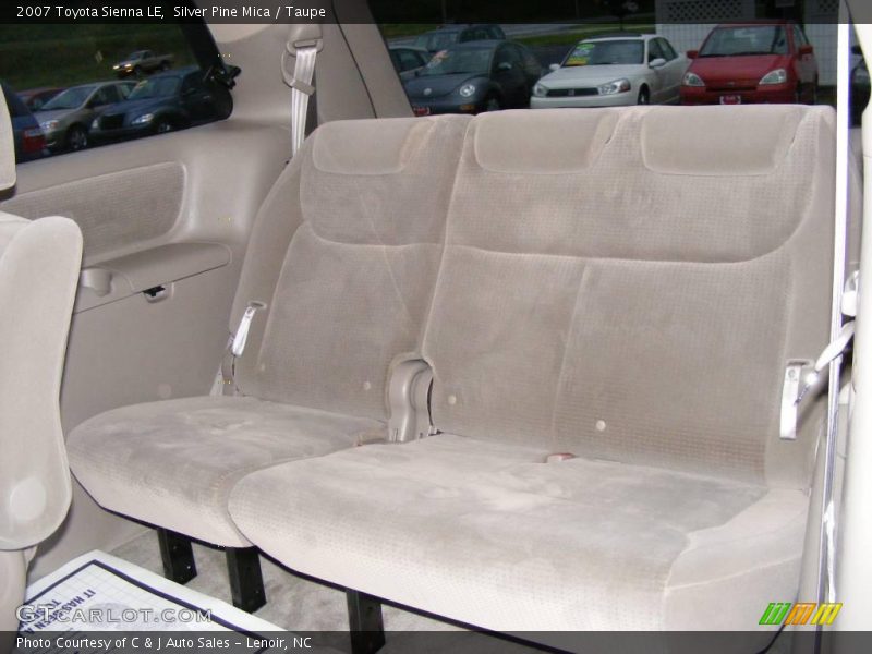 Silver Pine Mica / Taupe 2007 Toyota Sienna LE