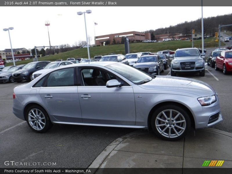 Florett Silver Metallic / Black 2016 Audi A4 2.0T Premium quattro