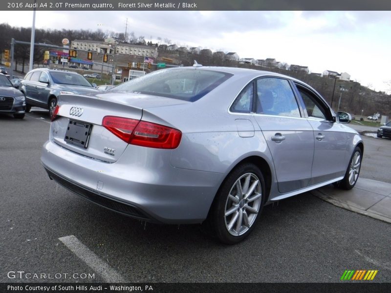 Florett Silver Metallic / Black 2016 Audi A4 2.0T Premium quattro