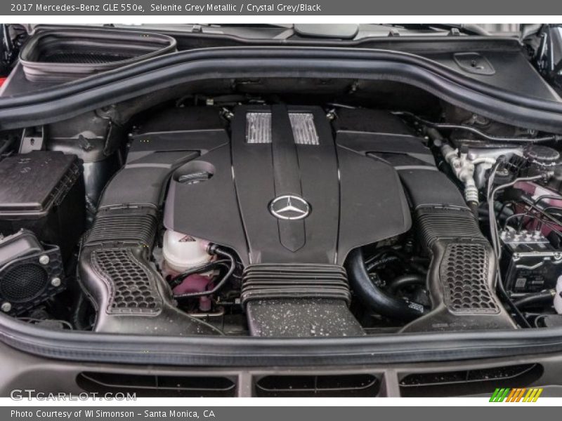  2017 GLE 550e Engine - 3.0 Liter DI biturbo DOHC 24-Valve VVT V6 e Plug-In Gasoline/Electric Hybrid