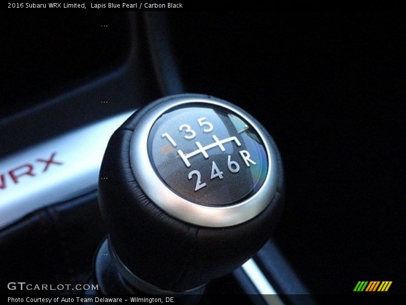  2016 WRX Limited 6 Speed Manual Shifter