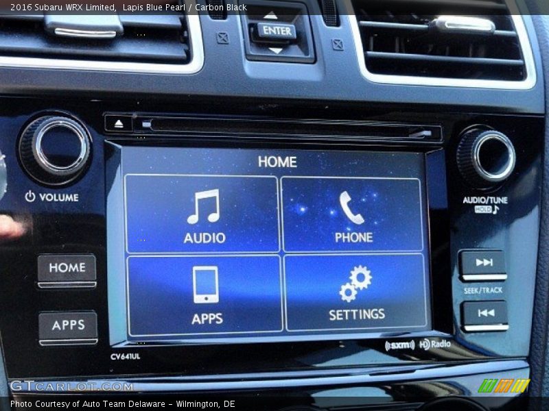 Controls of 2016 WRX Limited