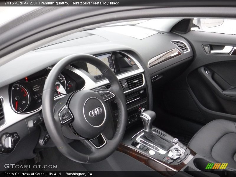 Florett Silver Metallic / Black 2016 Audi A4 2.0T Premium quattro
