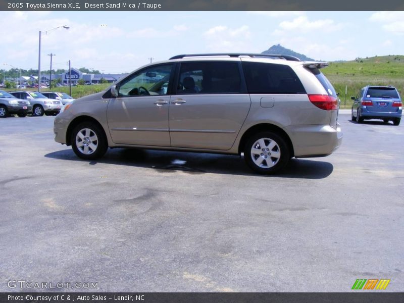 Desert Sand Mica / Taupe 2005 Toyota Sienna XLE