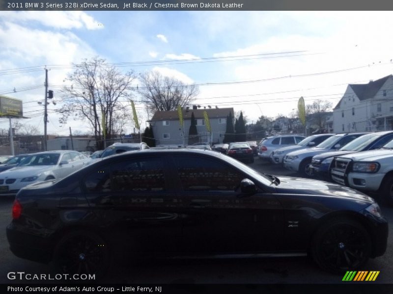 Jet Black / Chestnut Brown Dakota Leather 2011 BMW 3 Series 328i xDrive Sedan