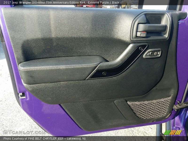 Extreme Purple / Black 2017 Jeep Wrangler Unlimited 75th Anniversary Edition 4x4