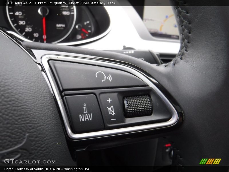 Florett Silver Metallic / Black 2016 Audi A4 2.0T Premium quattro