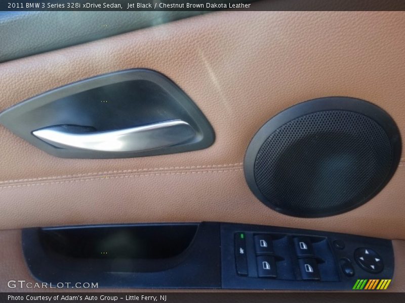 Jet Black / Chestnut Brown Dakota Leather 2011 BMW 3 Series 328i xDrive Sedan